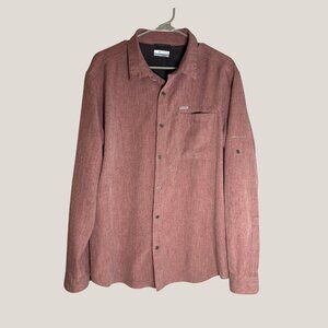 Columbia Men’s Shirt – Size Large – Long Sleeve – Performance Fabric
